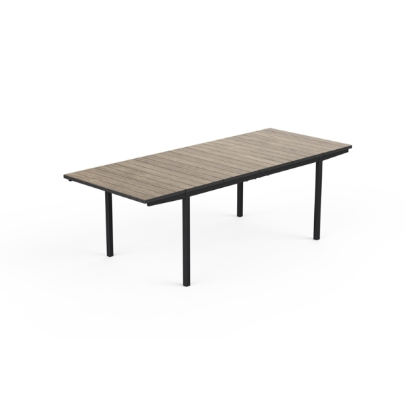 Tavolo Da Giardino Allungabile 90x153-229 Cm Struttura In Metallo Porto Nova Keter