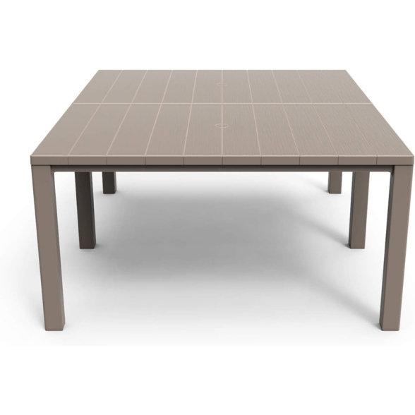 Tavolo Da Pranzo Per Esterno A Doppia Configurazione 3 Metri Julie Double Keter Cappuccino