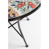 Set Bistrot Tavolo Mosaico 60 Cm Con 2 Sedie Pieghevoli Santorini Bizzotto