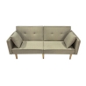 Divano Letto Con Cuscini 187X91X83Cm Relaxa Beige-1