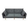 Divano Letto Con Cuscini 187X91X83Cm Relaxa Grey-18