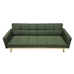 Divano Letto Con Cuscini 213X84X84Cm Cocoon Green-3