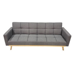 Divano Letto Con Cuscini 213X84X84Cm Cocoon Grey-17