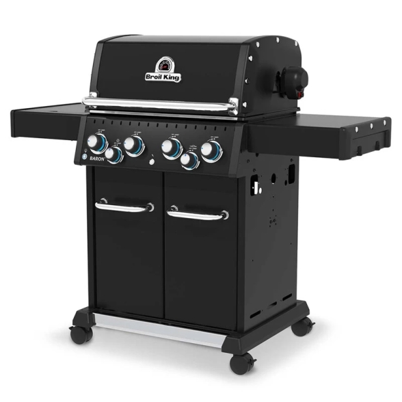 Broil King Baron 490 IR Shadow Barbecue A Gas Con Girarrosto