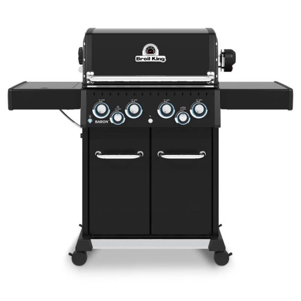 Broil King Baron 490 IR Shadow Barbecue A Gas Con Girarrosto