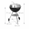 Martinsen 58 Classic Barbecue A Carbonella Kettle In Acciaio Inox