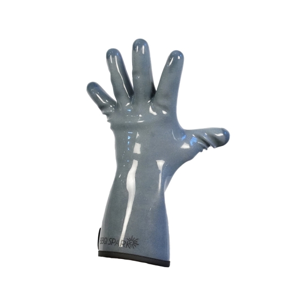 Coppia Di Guanti Per Barbecue In Silicone Gevis BBQ Spark - Taglia L