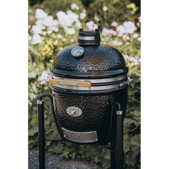 Monolith Junior Barbecue A Carbone Kamado Grill - Con Carrello