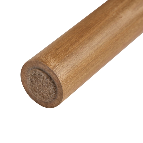 Tavolo Tondo Da Pranzo Allungabile 100-130 Cm Da Interno Viona Rovere