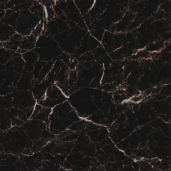 Pannello decorativo effetto marmo set 6 pz 4,3 mt2 PVC in UV 120 x 60 Marmo Nero