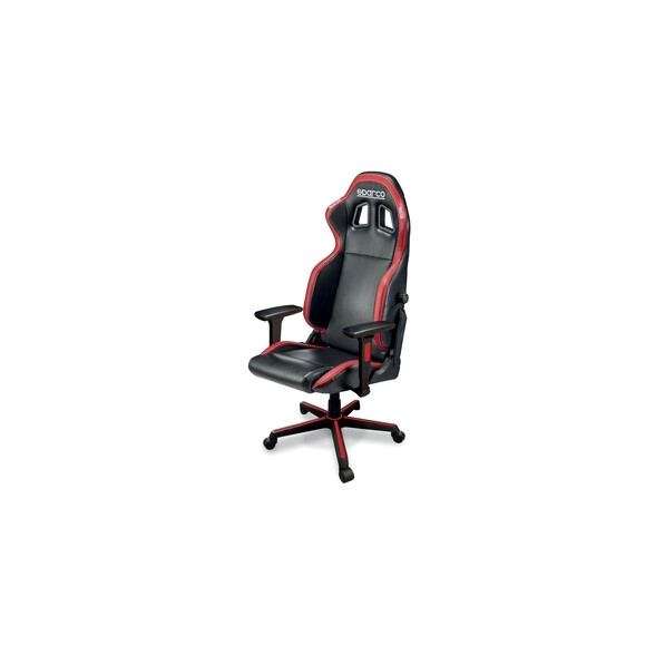 Sparco Poltrona Gaming Ufficio Ikon Sky Nero/Rosso
