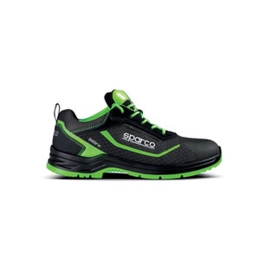 Sparco Scarpe Antinfortunistiche Forester Nero/Verde Fluo S3
