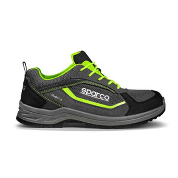 Sparco Scarpe Antinfortunistiche Sonoma Grigio/Verde Fluo S1P