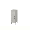 Base Bagno Rubino 1 Anta+1 Cassetto Rovere Grigio