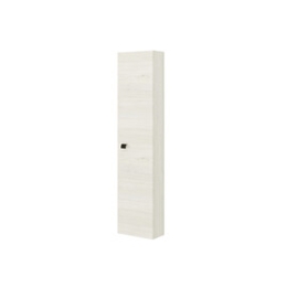 Colonna Bagno Sospesa Zaffiro H.136 Cm 1 Anta Rovere Ghiaccio