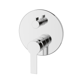 Miscelatore Per Doccia Con Deviatore In Ottone Cromato Tati Karag