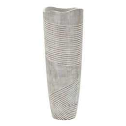 Vaso Resina Woody Cm Ø 19X55