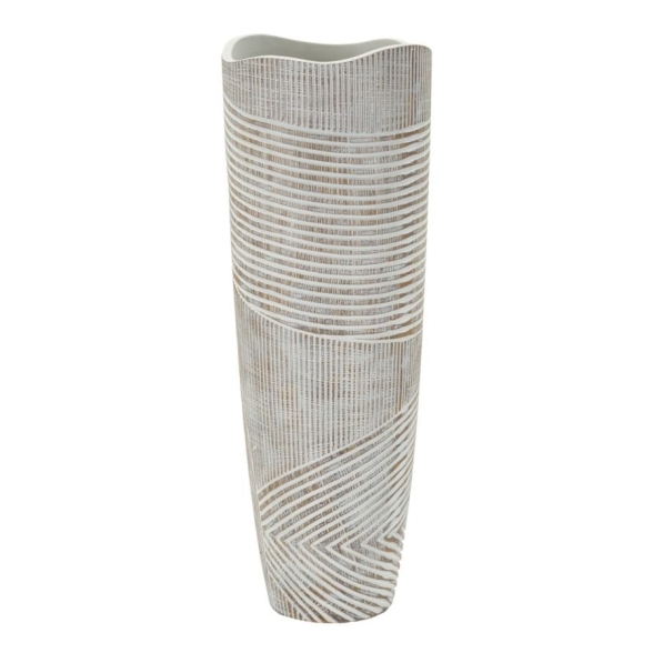 Vaso Resina Woody Cm Ø 19X55