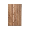 Tavolo Da Esterno In Alluminio Piano In Teak Allungabile 110x253/384 Cm Cameron Antracite Bizzotto