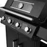 Barbecue A Gas E Pietra Lavica 4 Fuochi Coperchio Con Vetro Ke Grill Master Steak