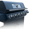 Barbecue A Gas E Pietra Lavica 6 Fuochi Coperchio Con Vetro Ke Grill Master Steak
