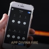 Camino elettrico a Vapore Acqueo 3D APP bruciatore inserto da incasso 150 PRO-LINE