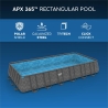Piscina Fuori Terra 732x366x132 APX 365 Bestway - 561KG