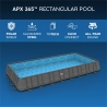 Piscina Fuori Terra 956x488x132 APX 365 Bestway - 561KJ