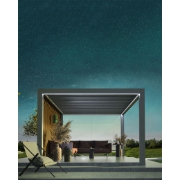 Set Luci Led Per Pergola Bioclimatica 3x4