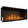 Camino a bioetanolo da incasso ad angolo biocamino angolare 120x50 URANO120 SX TOPLINE