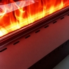 Camino elettrico a Vapore Acqueo 3D APP bruciatore inserto da incasso L 75 VAPOR75