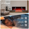 Camino elettrico da incasso a parete L 150 LCD LED APP FILADELFIA150