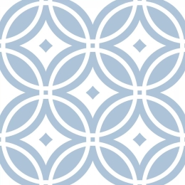 Piastrelle in LTV PVC autoadesive da pavimento parete Set 22 pz 2 mt2 30x30 effetto maiolica Capri