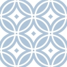 Piastrelle in LTV PVC autoadesive da pavimento parete Set 22 pz 2 mt2 30x30 effetto maiolica Capri