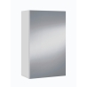 Specchiera Da Bagno 40 Cm 1 Anta Con Ripiani Modulare Bianco Lucido