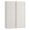 Armadio Guardaroba 2 Ante Scorrevoli Con Barra Appendiabiti Sofi Beige