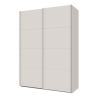 Armadio Guardaroba 2 Ante Scorrevoli Con Barra Appendiabiti Sofi Beige