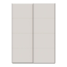 Armadio Guardaroba 2 Ante Scorrevoli Con Barra Appendiabiti Sofi Beige