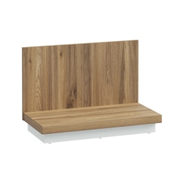 Base Per Mensola Lewis 60x30x40 Cm Effetto Legno Rovere Valencia Secret Grey