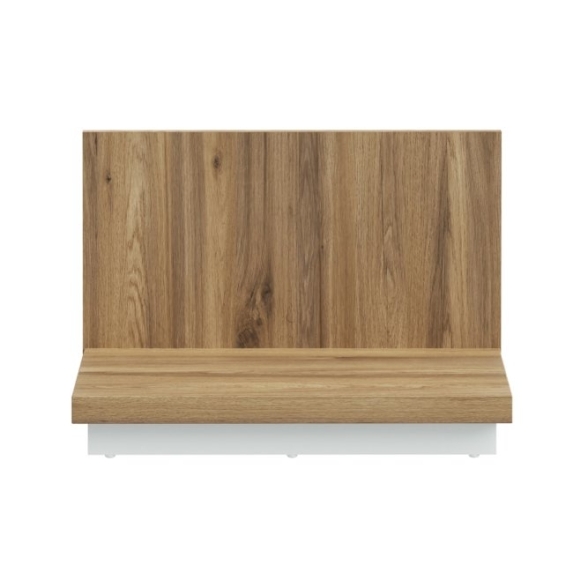 Base Per Mensola Lewis 60x30x40 Cm Effetto Legno Rovere Valencia Secret Grey