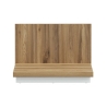 Base Per Mensola Lewis 60x30x40 Cm Effetto Legno Rovere Valencia Secret Grey
