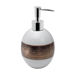 Gedy G-Alexia Dosasapone Bianco In Ceramica
