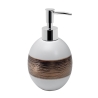 Gedy G-Alexia Dosasapone Bianco In Ceramica