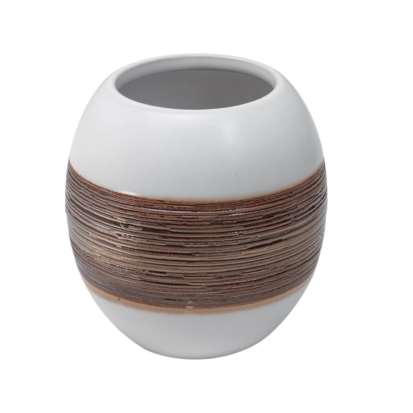 Gedy G-Alexia Portaspazzolino Bianco In Ceramica