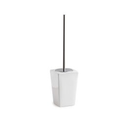 Gedy Karima Portascopino Bianco In Ceramica
