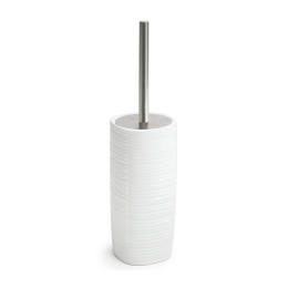 Gedy Kelly Portascopino Bianco In Ceramica