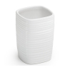 Gedy Kelly Portaspazzolino Bianco In Ceramica