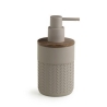 Gedy Thea Dosasapone Grigio/Naturale Scuro In Resina E Bambu