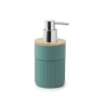 Gedy Thea Dosasapone Verde/Naturale In Resina E Bambu