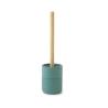 Gedy Thea Portascopino Verde/Naturale In Resina E Bambu